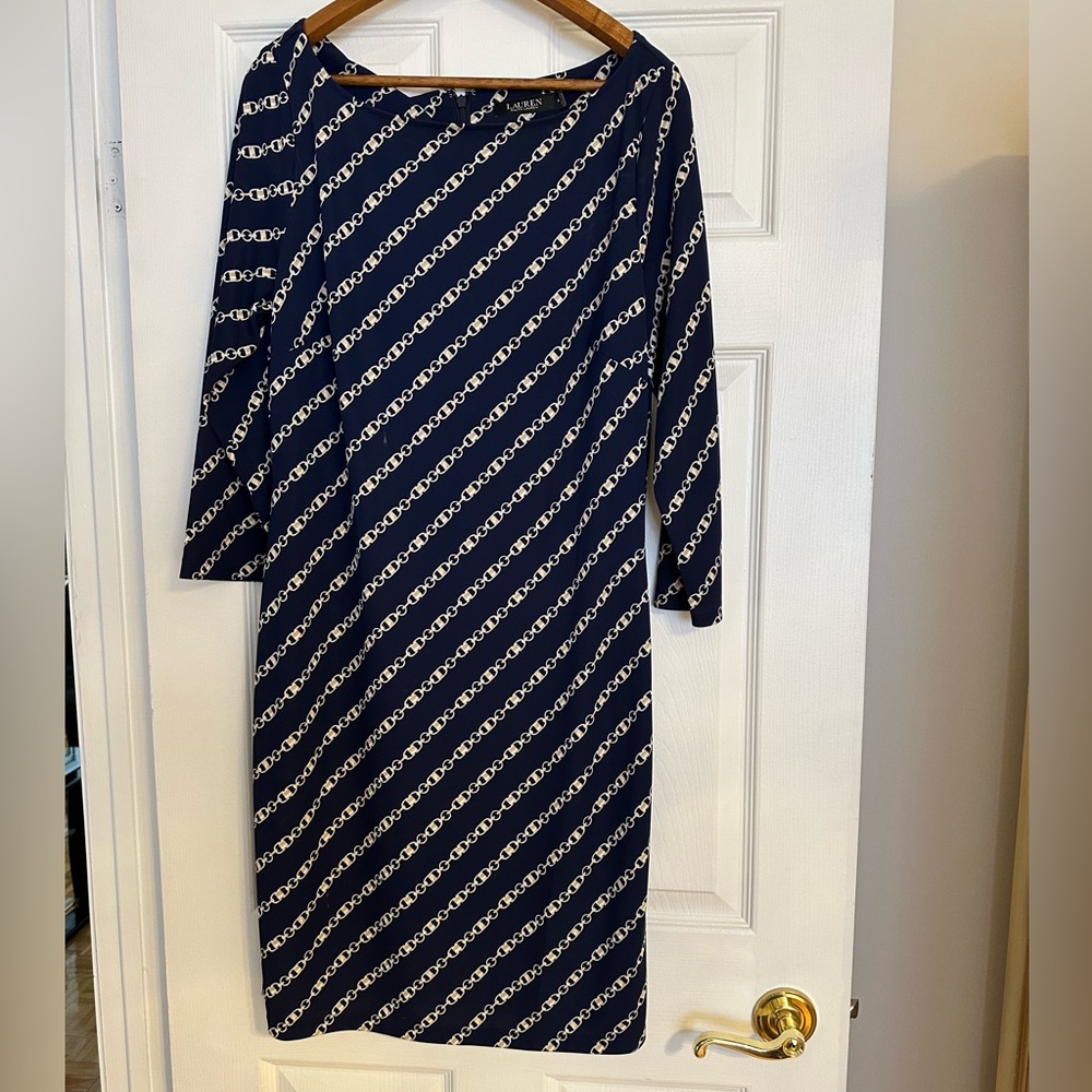 Ralph Lauren dress worn like new size 14